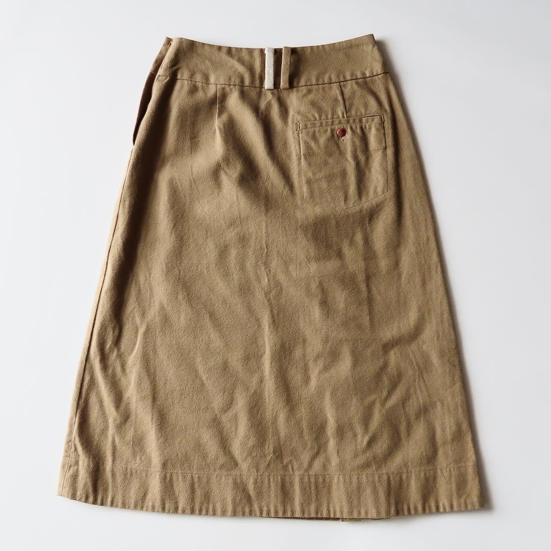 23年 よそおい掲載 パラスパレス セミタイトスカート 2 微起毛コットン