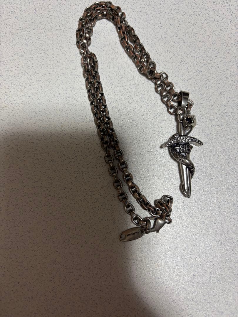 BALENCIAGA 剣モチーフ ネックレス
