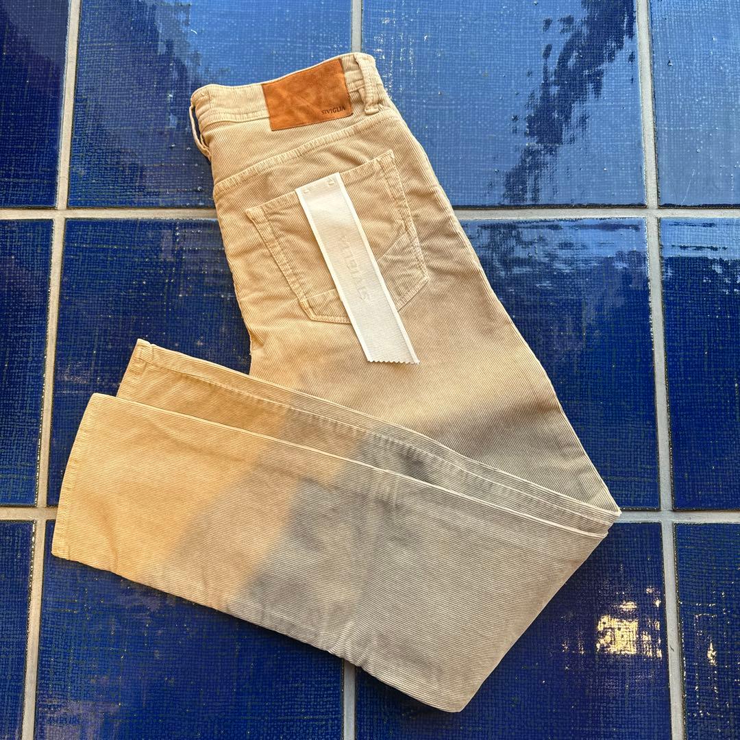新品　SIVIGLIA シヴィリア　コーデュロイ　5ポケット　Gパン型　29