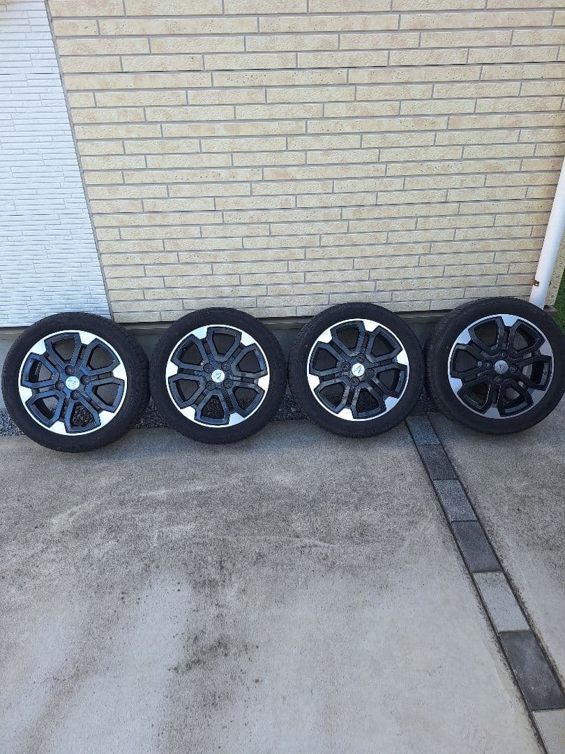 ダイハツウェイク　純正15インチアルミホイール４本