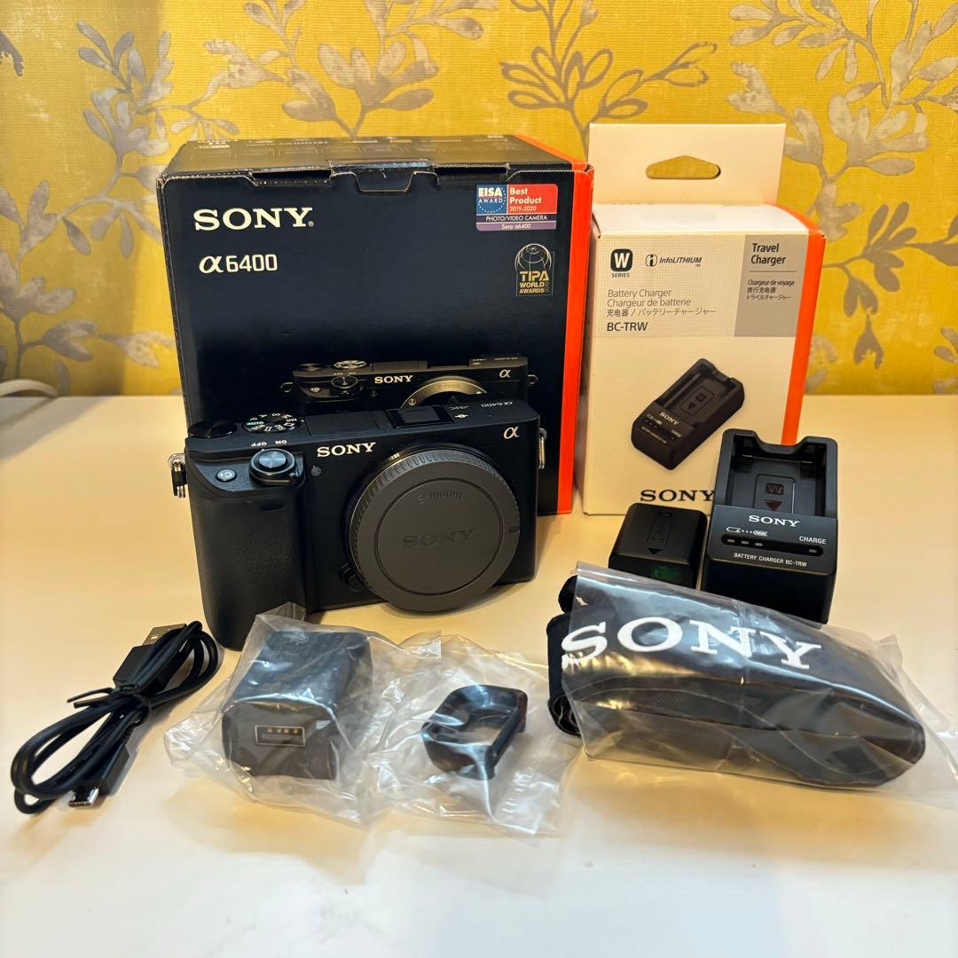【当日・翌日発送】SONY α6400本体ミラーレス一眼カメラ
