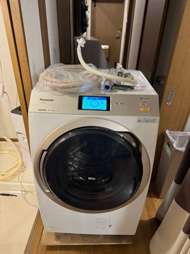 動作保証3ケ月　パナソニック　NA-VX9800L ドラム式洗濯機