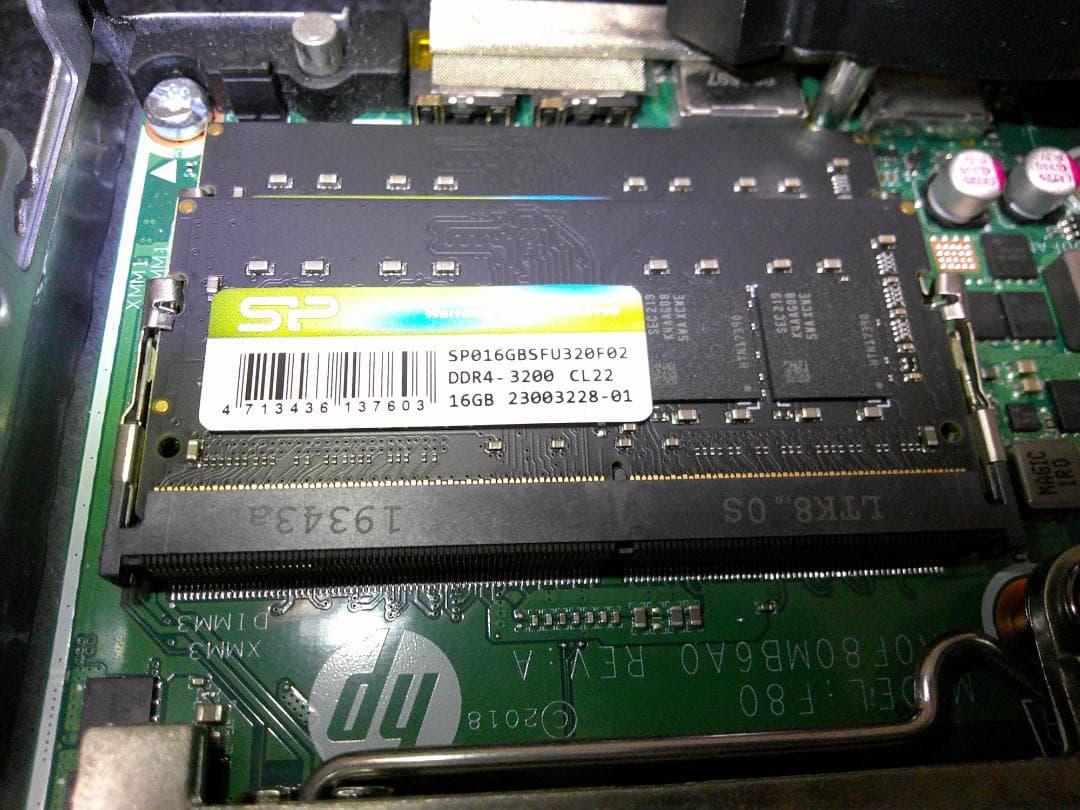 HP社　Prodesk400　G4　DM　ミニデスクトップPC