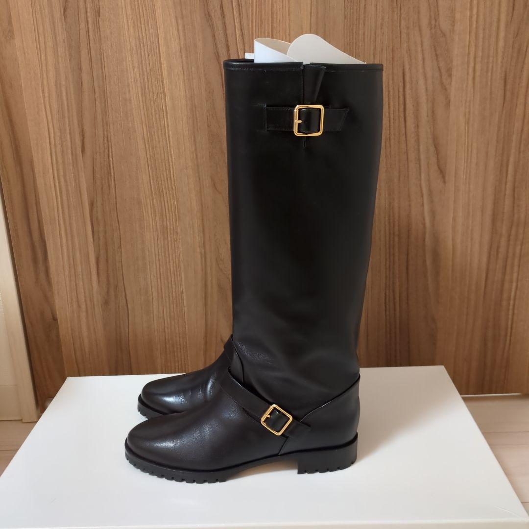 ☆新品未使用☆ NEBULONI E. ネブローニ　フラットロングブーツ