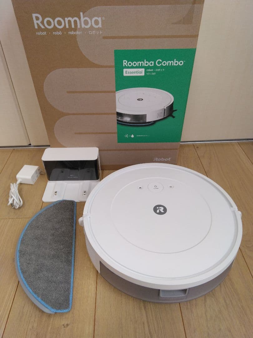 使用25時間 Roomba Combo Essential 個装箱セット