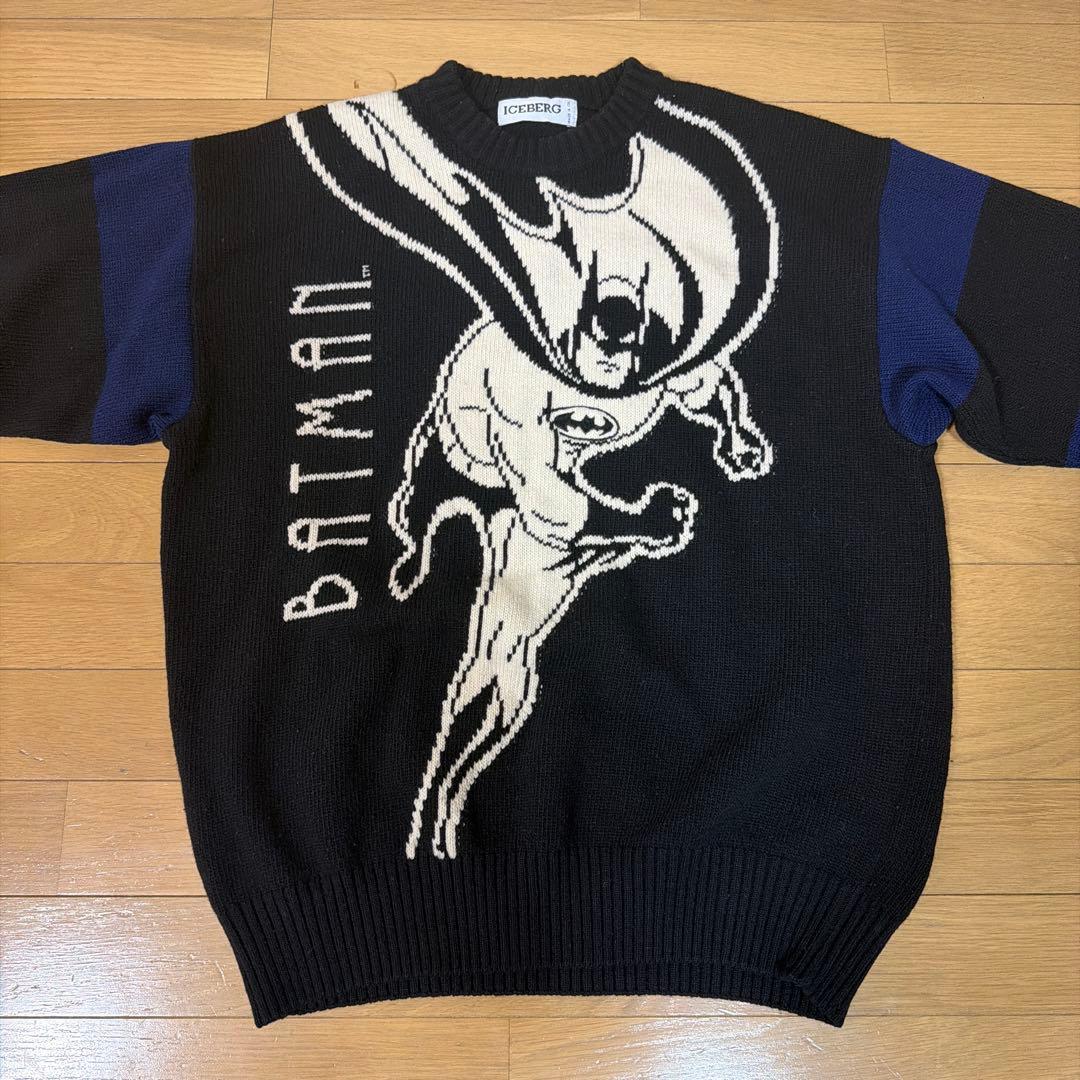 ICEBERG バットマンバージンウールセーターイタリア製