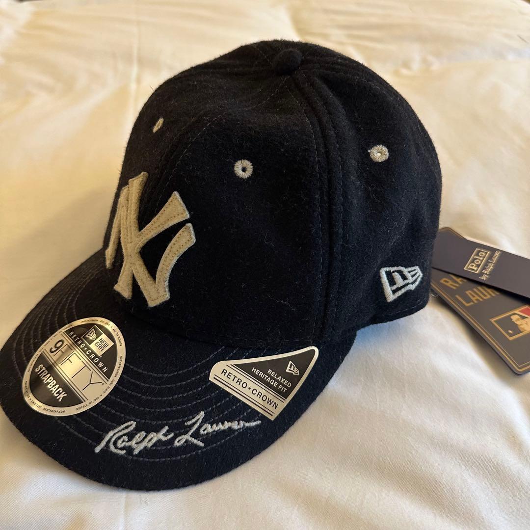 【新品】Polo Ralph Lauren Yankees Cap ブラック
