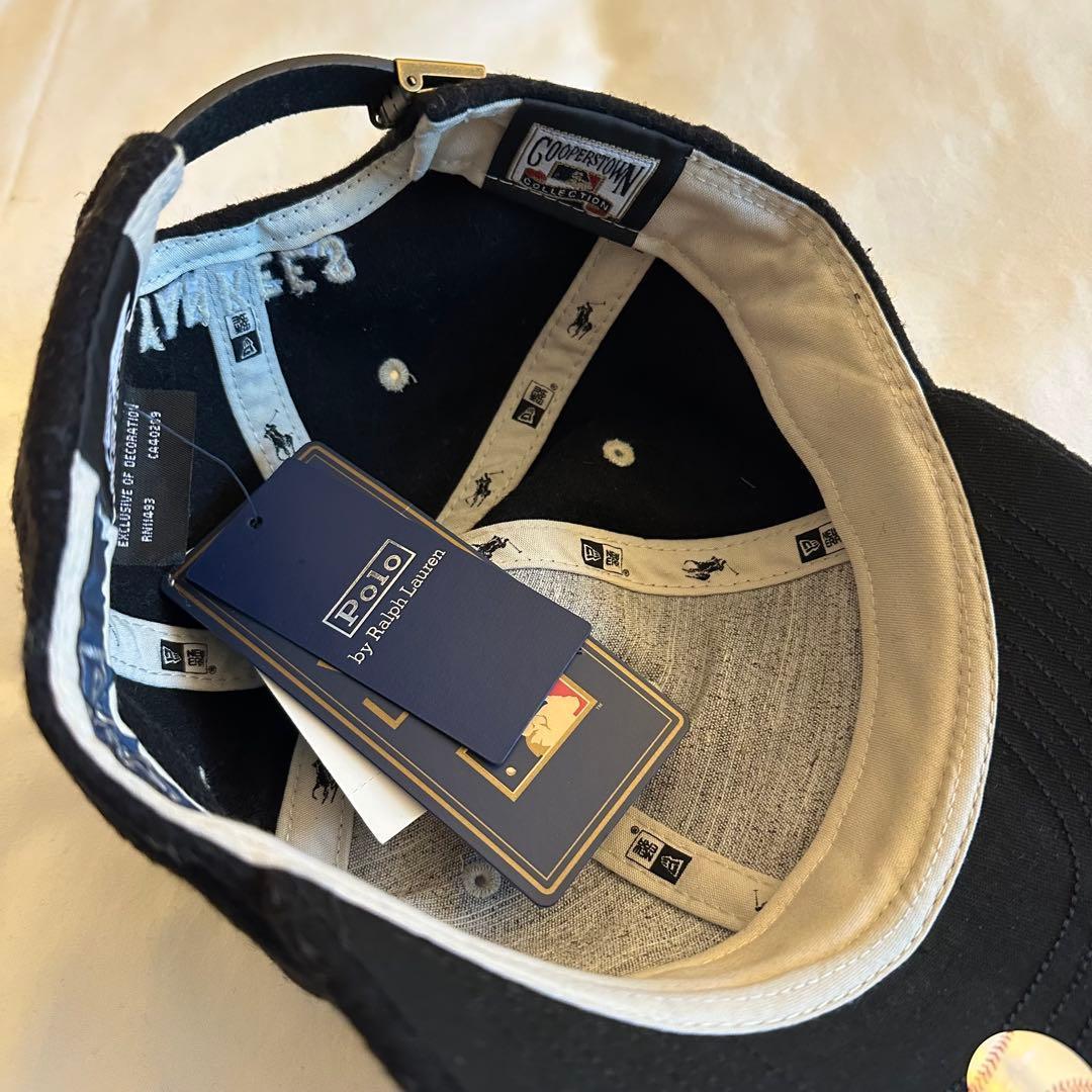 【新品】Polo Ralph Lauren Yankees Cap ブラック