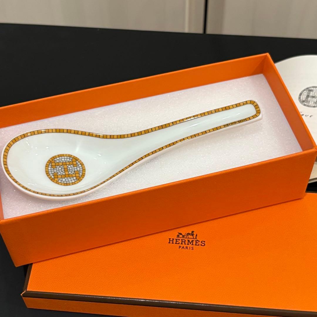 【3つおまとめ】エルメス HERMES モザイク24 レンゲ 新品未使用