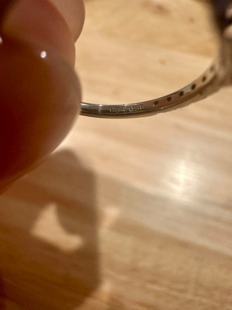 ルビー ダイヤモンド取り巻きリング プラチナ