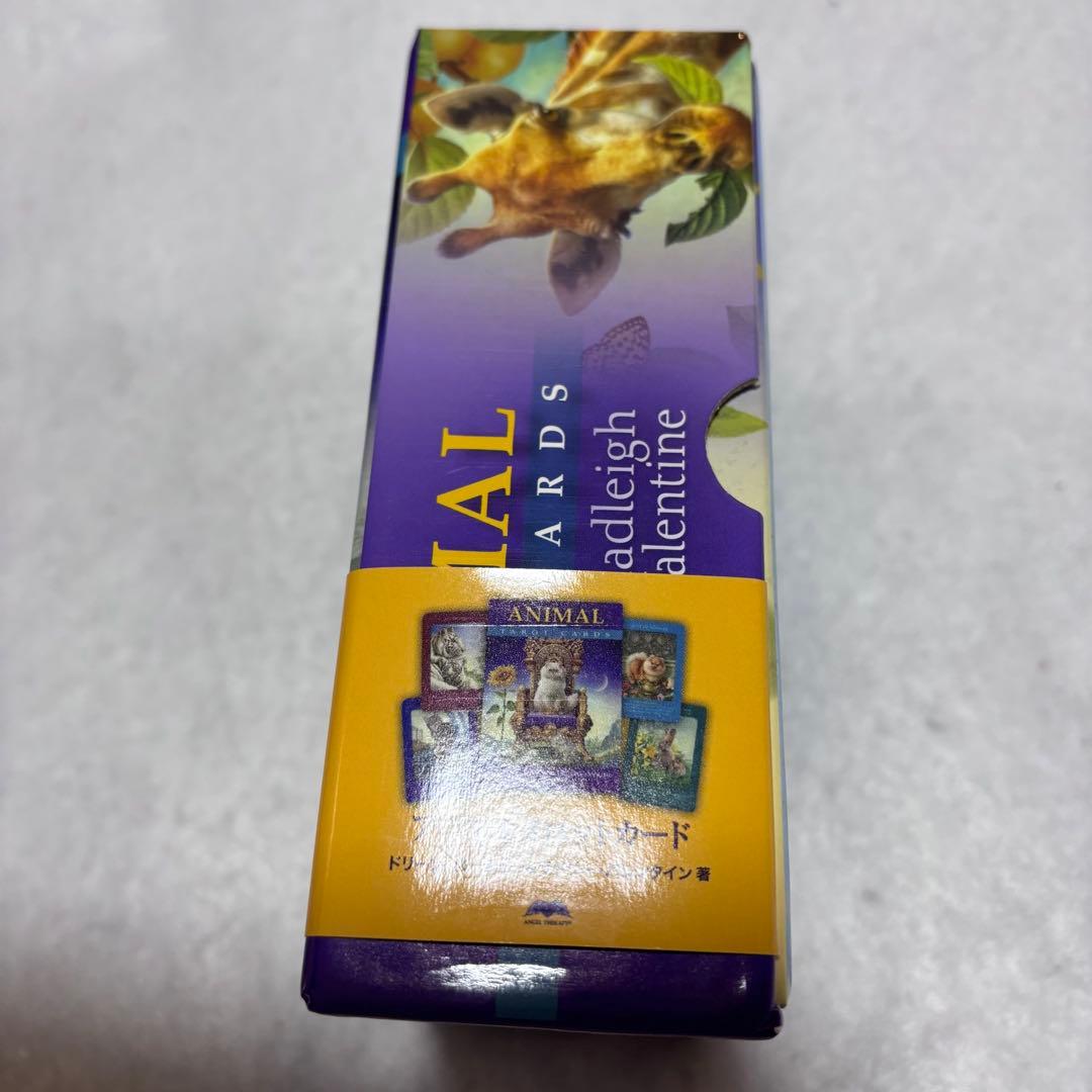 【美品】アニマルタロットカード 日本語版説明書付　ドリーン バーチュー 帯付き