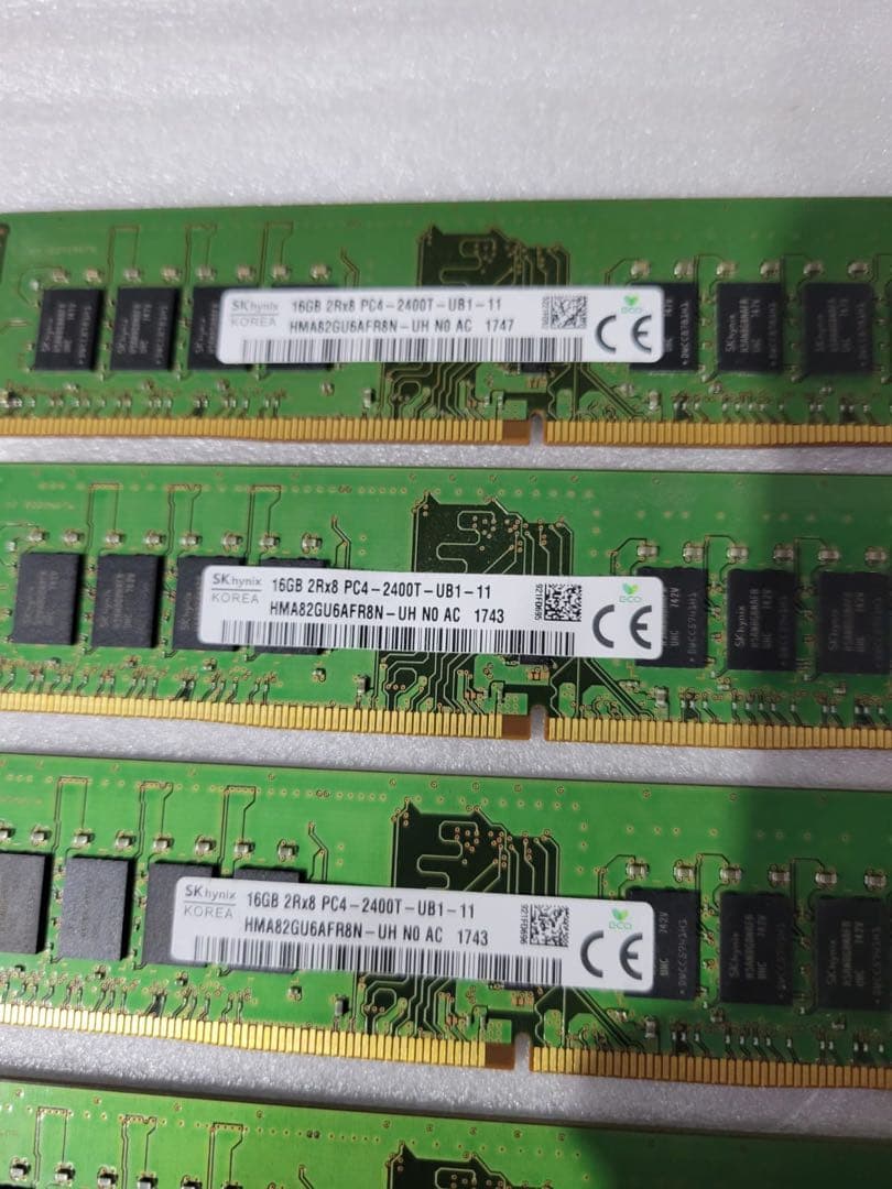 HMAA2GU6AFR6N-UH 16GB DDR4 メモリ 4枚セット