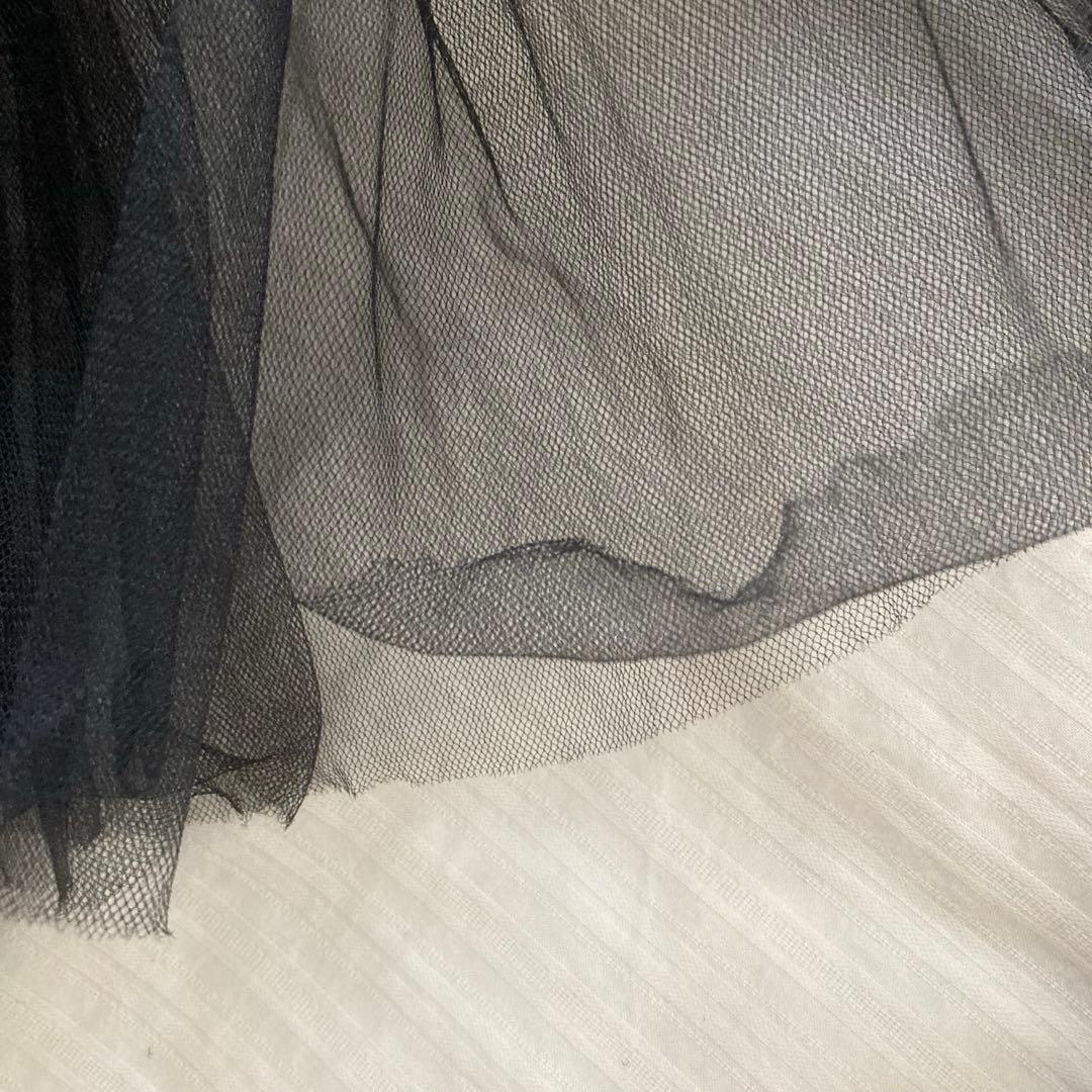 ダブルスタンダードクロージング sov. ボリュームチュールスカート ブラック