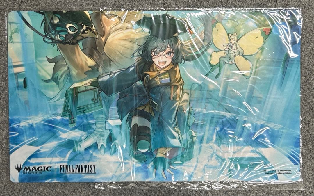 マジックザギャザリング　FF 瞬唱の魔道士　プレイマット