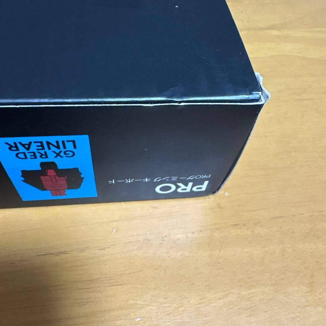 ロジクールG PRO ゲーミングキーボード 有線 リニア 赤軸 日本語配列