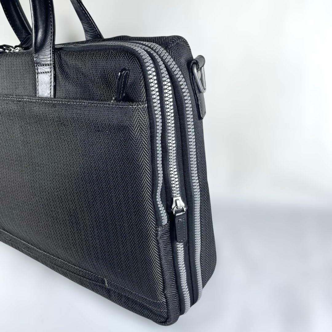 Paul Smith ★ 美品 ポールスミス ビジネスバッグ 2WAY 2層