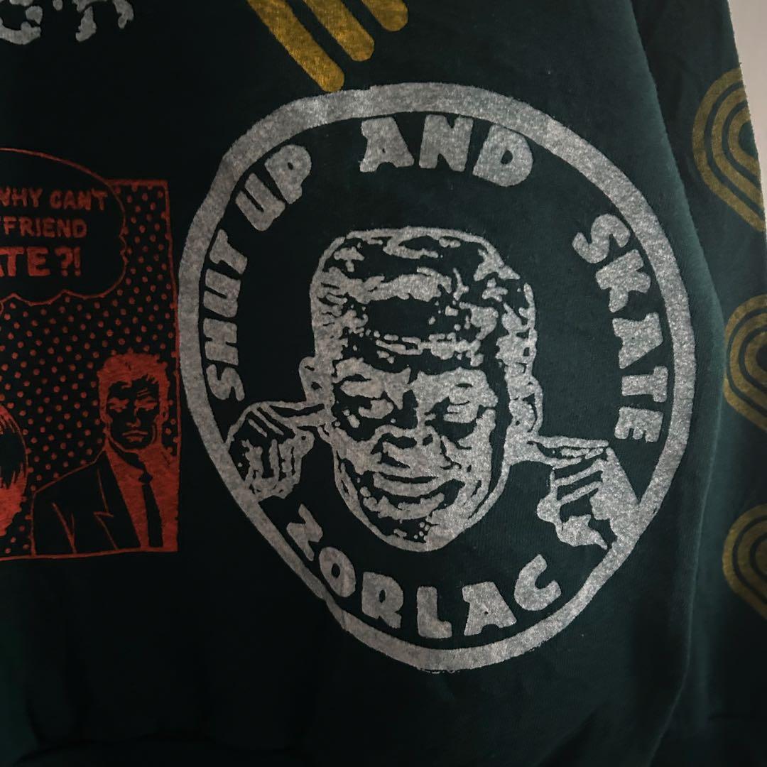 ★オールドスケート マルチプリント ブート スウェット パウエル サンタクルーズ