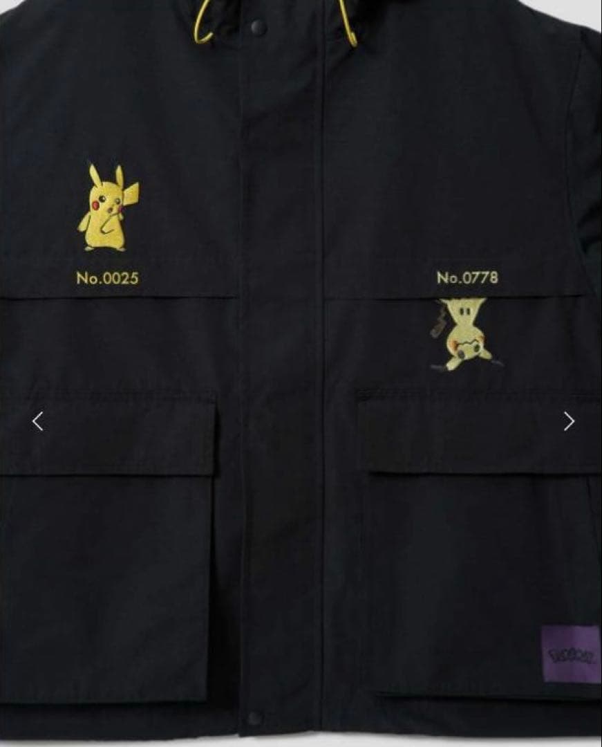 ★新品タグ付き★グラニフ ポケモン ピカチュウ かくれんぼ マウンテンパーカー