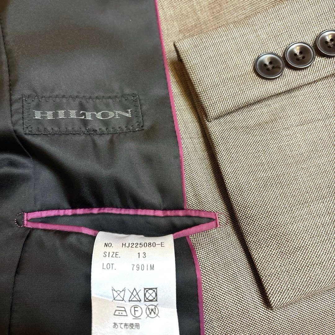 パンツスーツ　スーツ　ベージュ　イタリア高級生地「REDA」オールシーズン