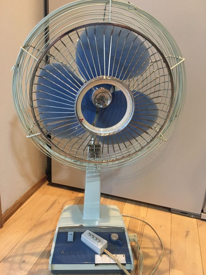 三菱　扇風機　R30-V レトロ　リモコン付き