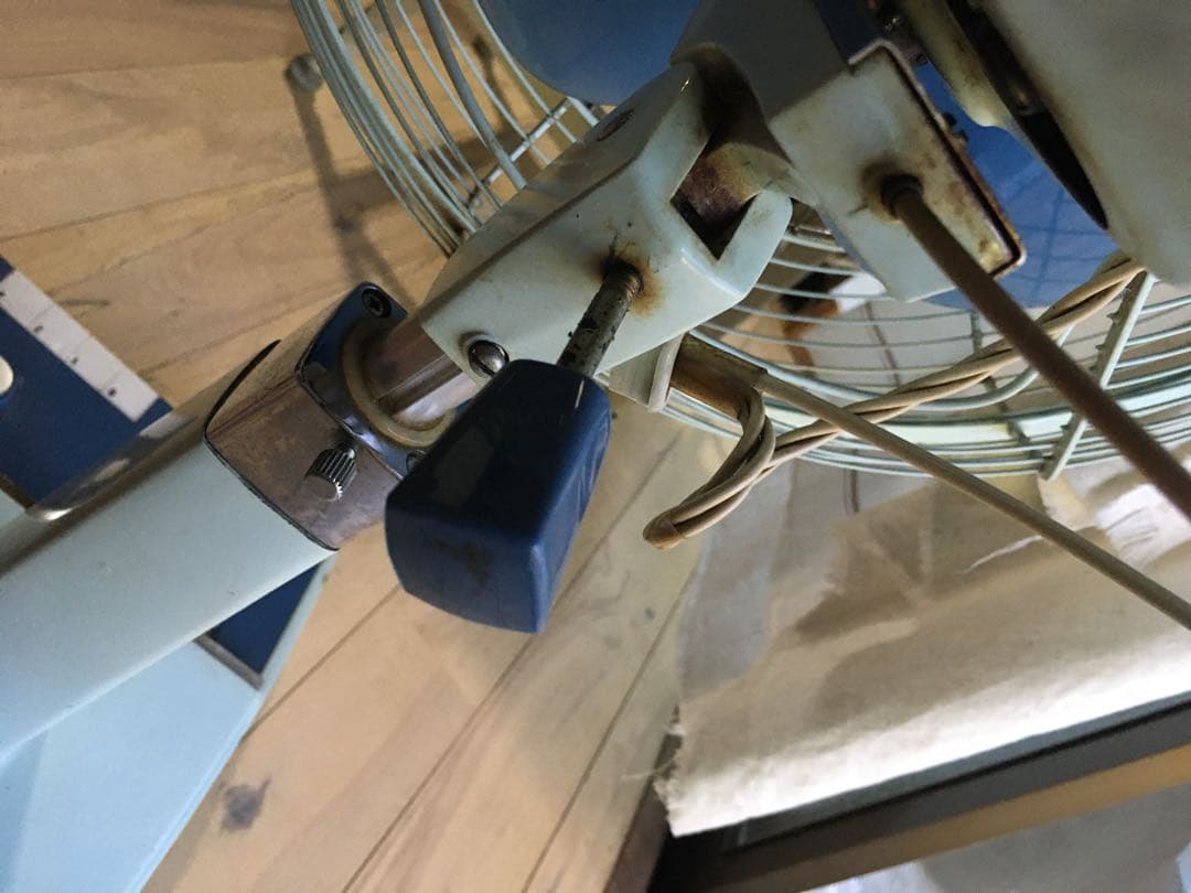 三菱　扇風機　R30-V レトロ　リモコン付き