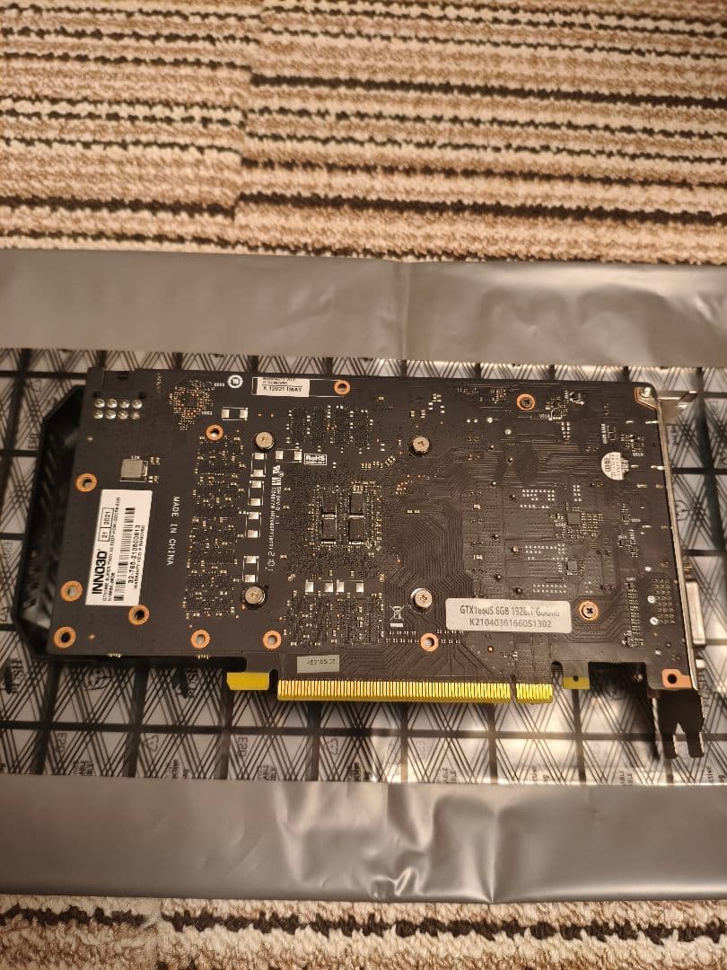 グラフィックボード・グラボ・ビデオカード INNO3D GTX 1660 SUPER Twin X2 6GB GDDR6