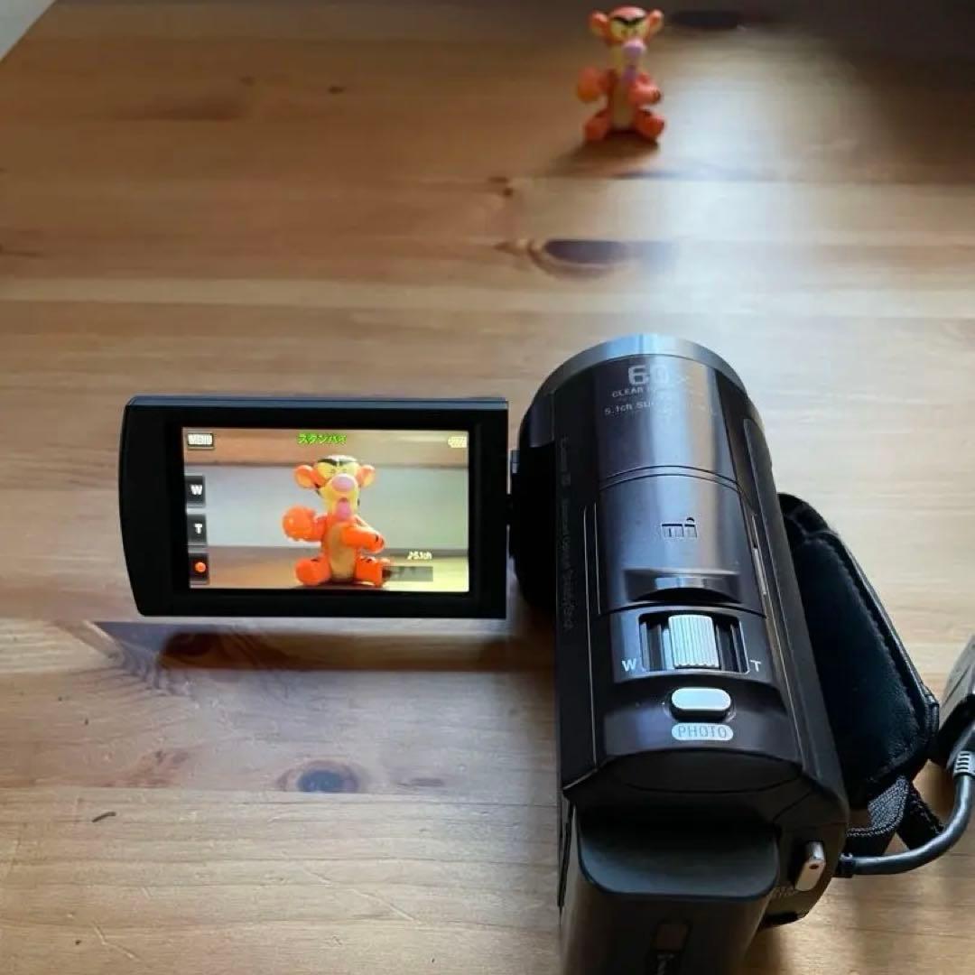 Sony Handycam HDR‑CX535（ブラウン）4点セット