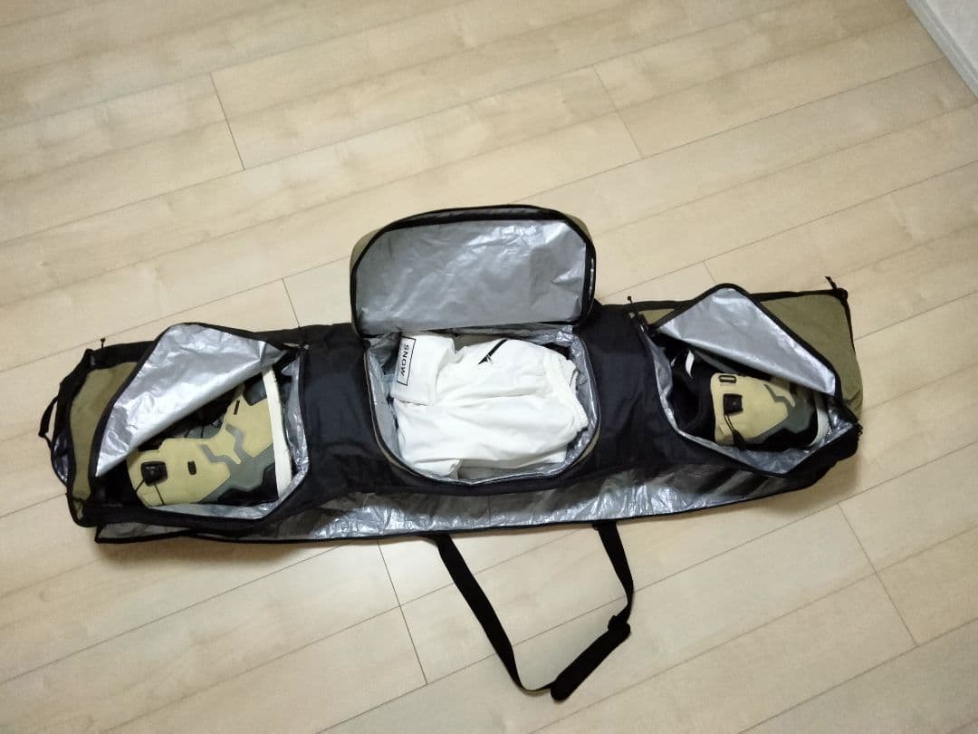 スノーボードケース バッグ　160 　多機能　高品質　超美品　オールインワン