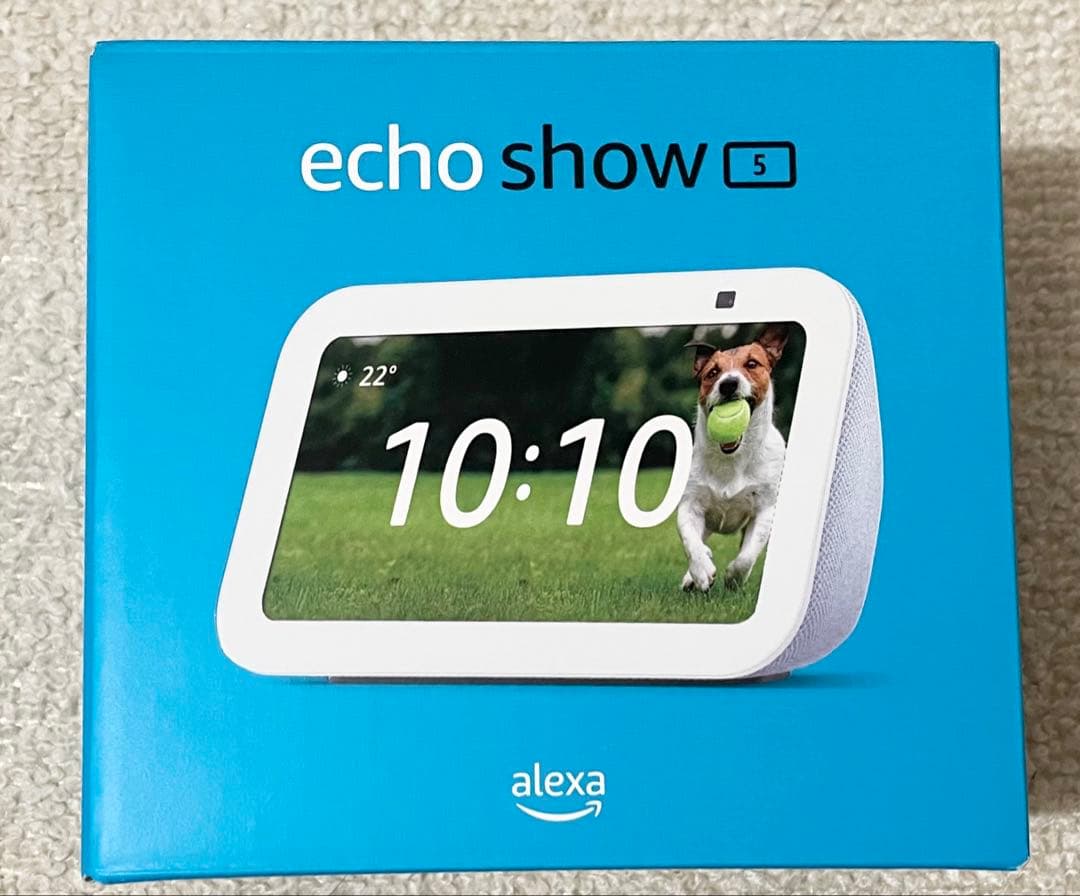【新品未開封】 Echo Show 5 第3世代 グレーシャーホワイト