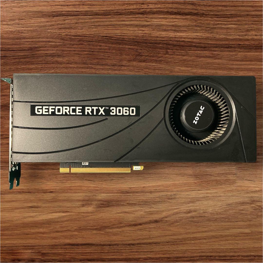 【動作確認済】ZOTAC GeForce RTX3060 12GB GDDR6