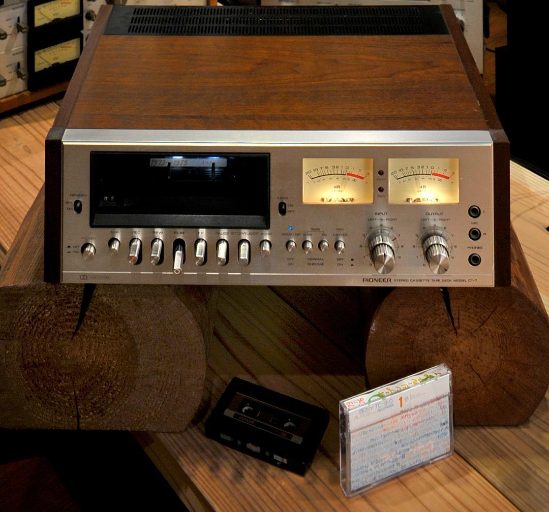 ★PIONEER STEREO CASSETTE DECK CT-7 【品２】