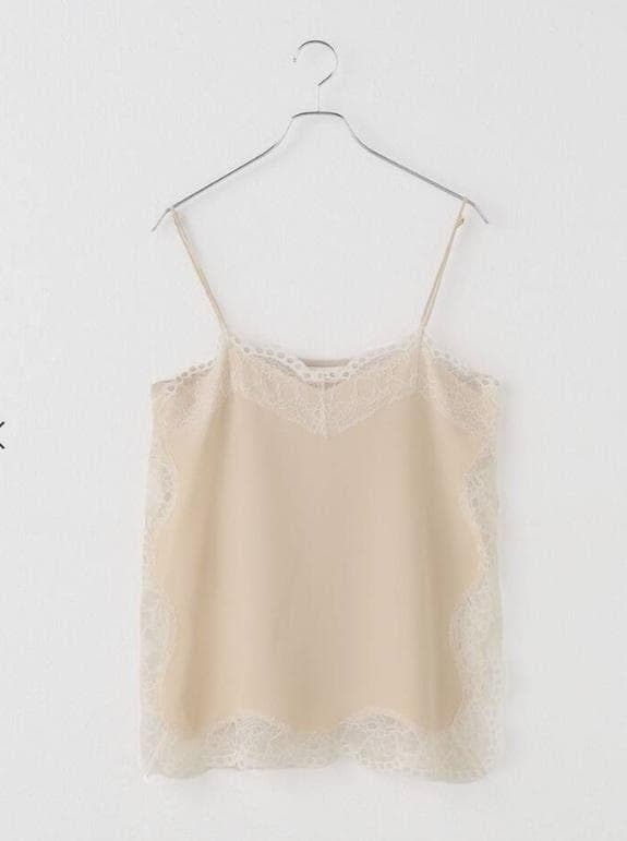 【新品未使用】2025AW　NOBLE　PROVOKE　レースキャミソール