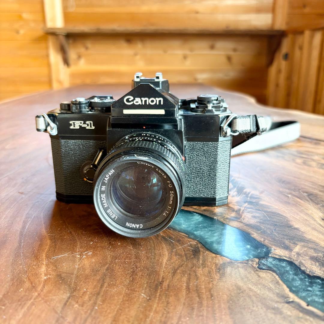 Canon F-1 フィルム一眼レフ FD 50mm F1.4 動作未確認