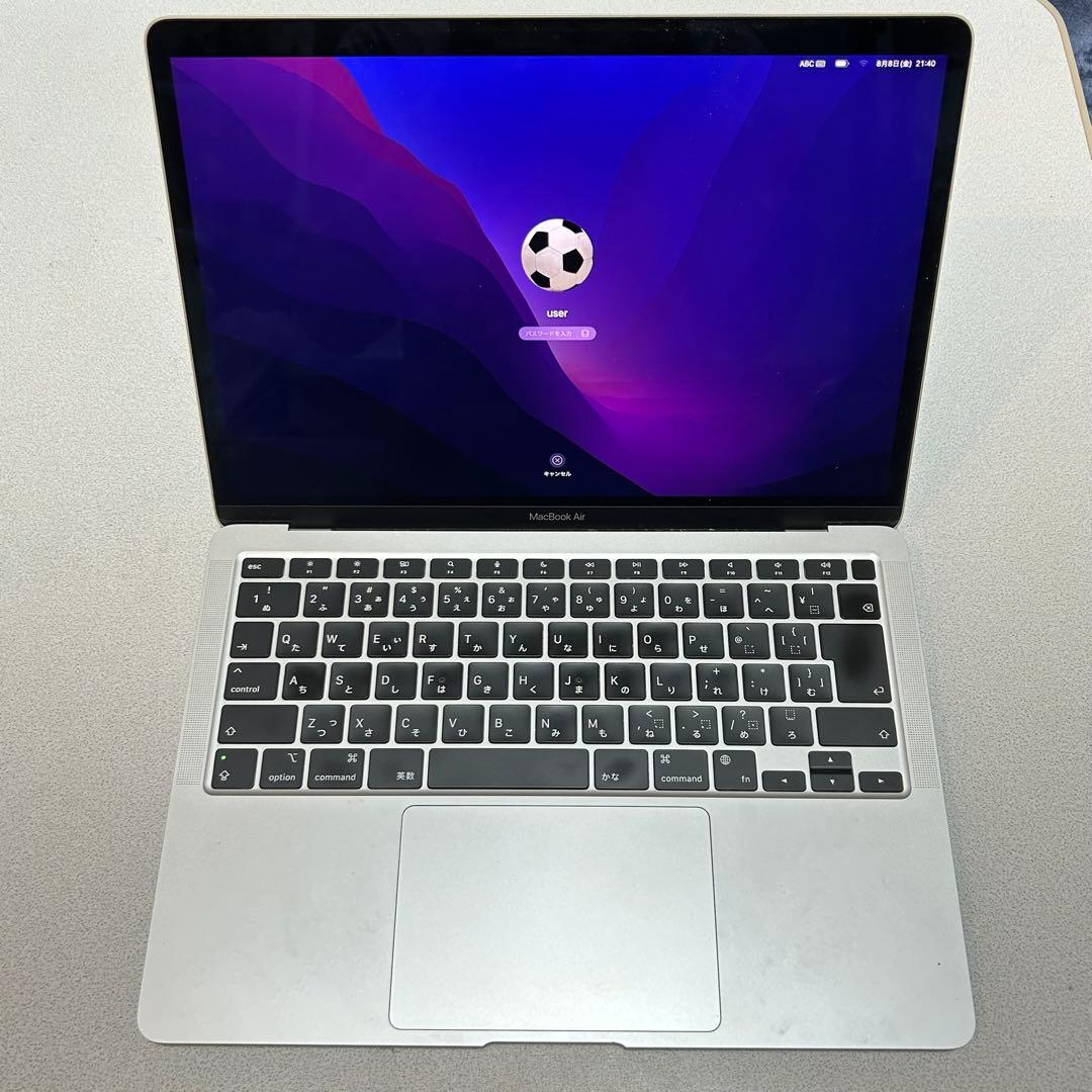 MacBook本体 macbook air m1 2020 16gb 512 apple A2337
