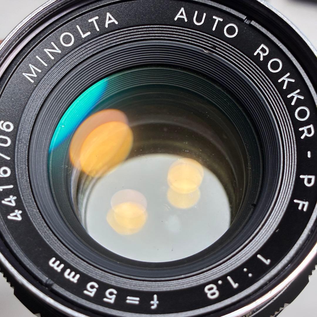 Minolta Auto Rokkor-PF 55mm f/1.8 ソニーセット