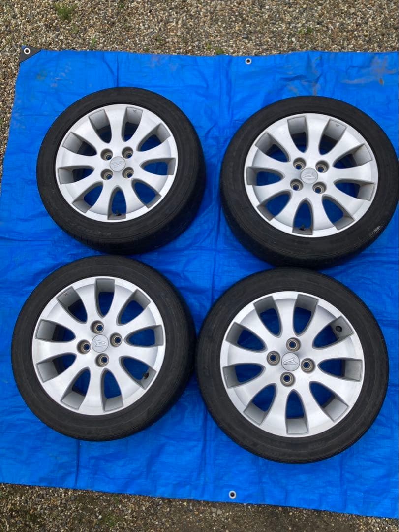 ダイハツ　クー　純正アルミホイール　15インチ