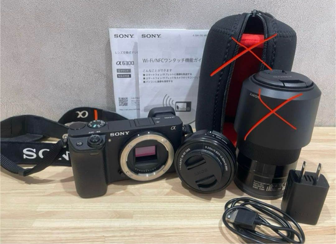 Sony α6300 ミラーレス一眼カメラ セット