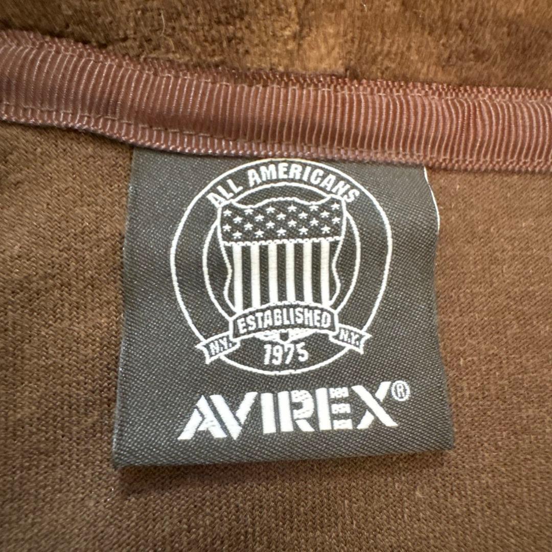 AVIREX アヴィレックス ベロア セットアップ ジャージ ジャケット パンツ