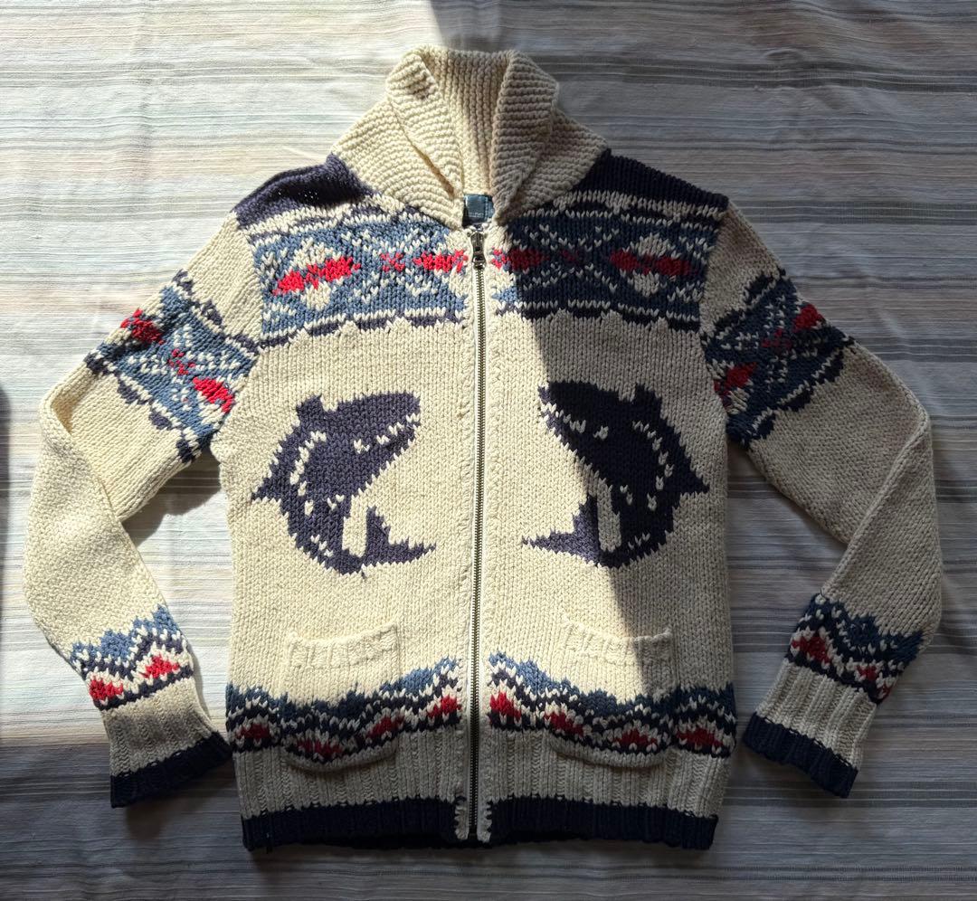 Polo by Ralph Lauren カウチン クジラ L