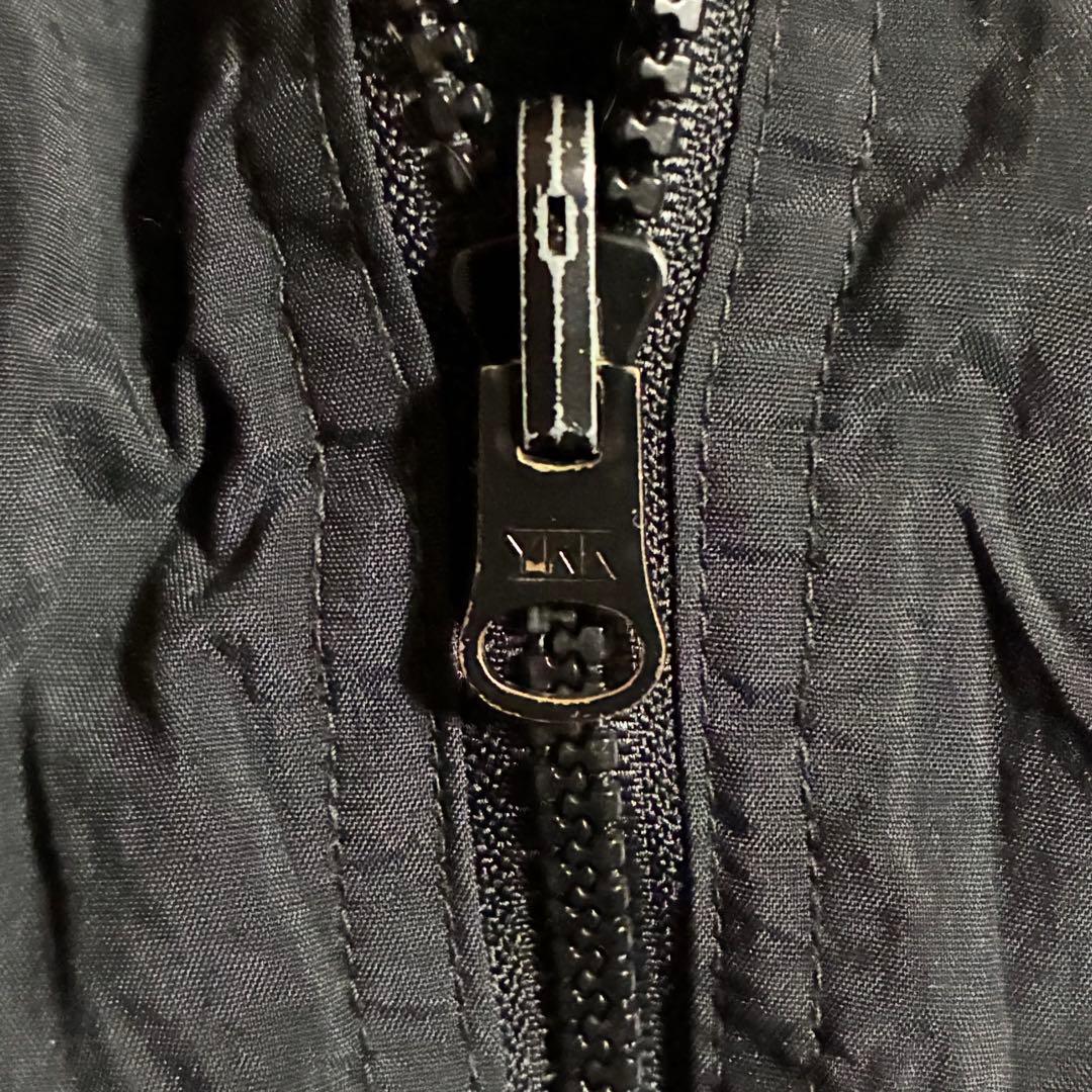 90s Columbia ウォームアップジャケット 刺繍ロゴ M ドローコード