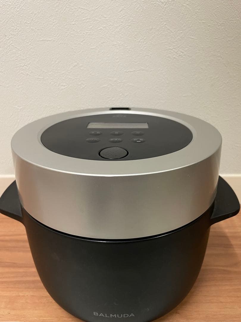 BALMUDA The Gohan K03A-BK ブラック【3合炊き】