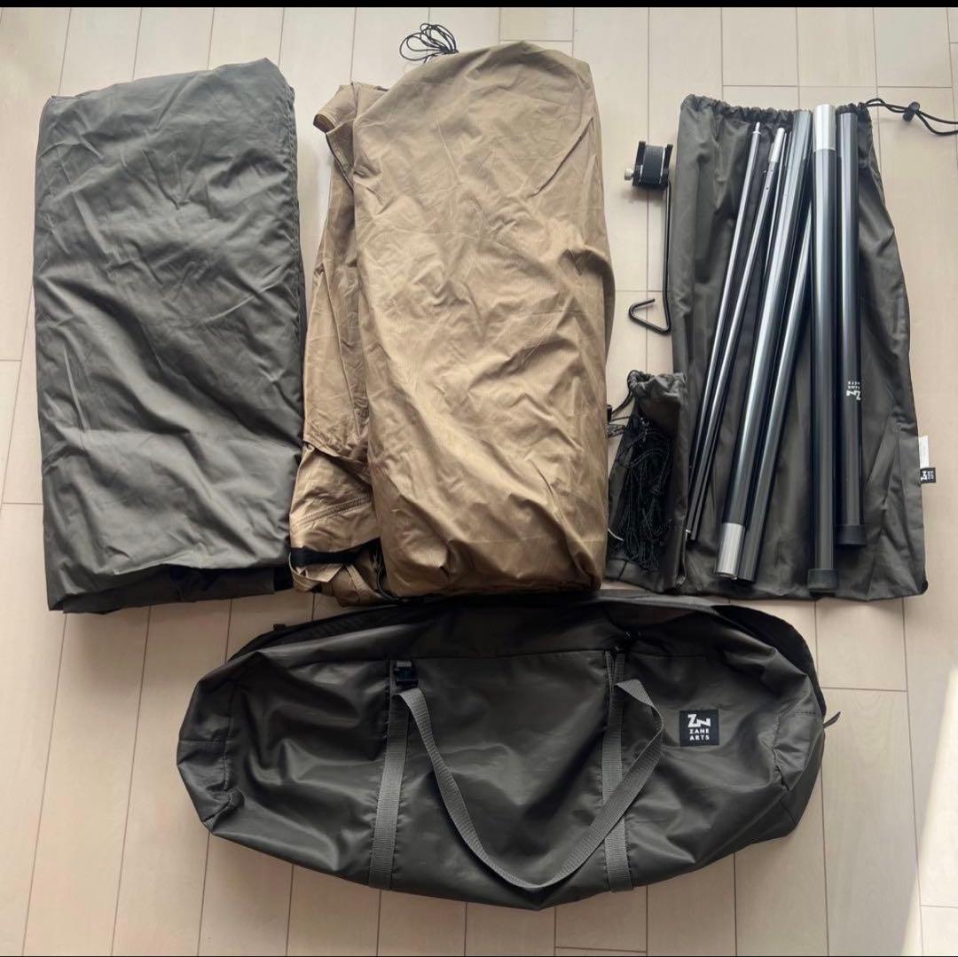 【期間限定値下げ:1/3まで】ゼインアーツGIGI-1 インナーテント・ペグ付