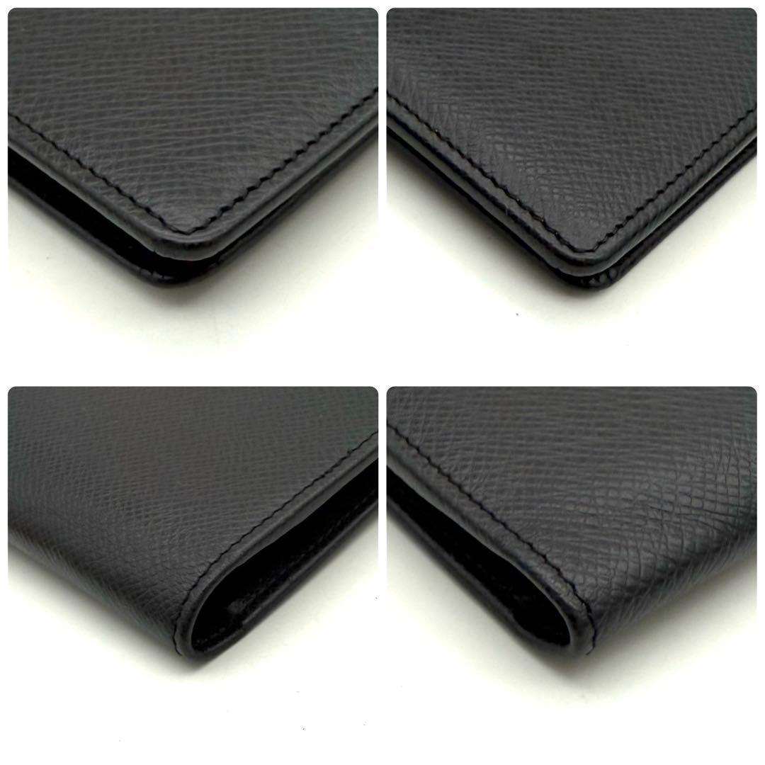 【極上美品】ルイヴィトン タイガ ポルトフォイユ ブラザ ノワール 黒 長財布