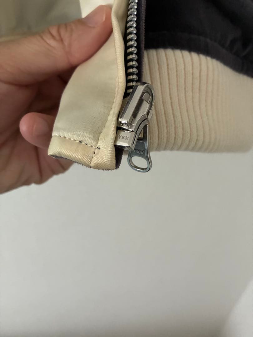 varde77 アラスカジャケット　別珍　スカジャン　スーベニア　ベトジャン濃紫