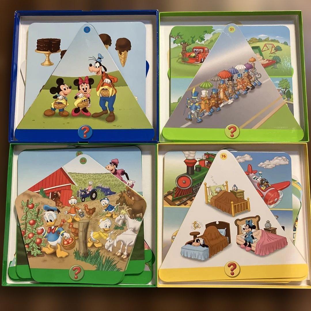 Q&Aカード　最新版　ディズニー英語　DWE