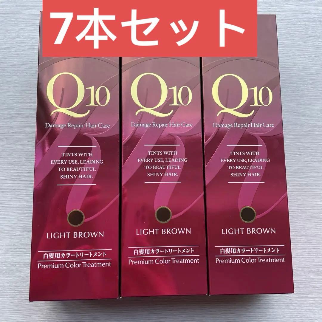 るる　DHC Q10 ダメージリペアヘアケア ライトブラウン 7本セット