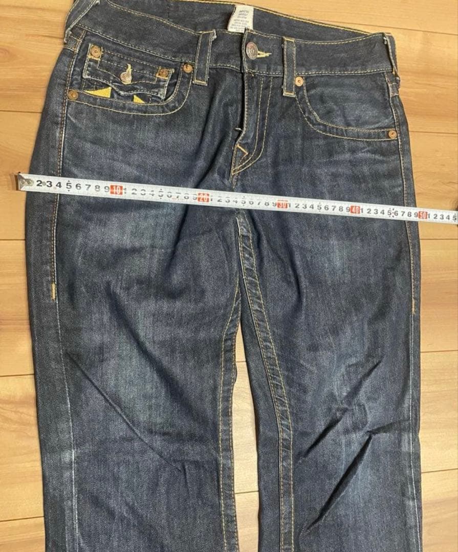 正規品True Religion ストレートデニム スケーター swag