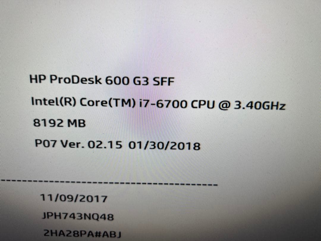 中古 Intel Core i7 6700K 6700 計3個