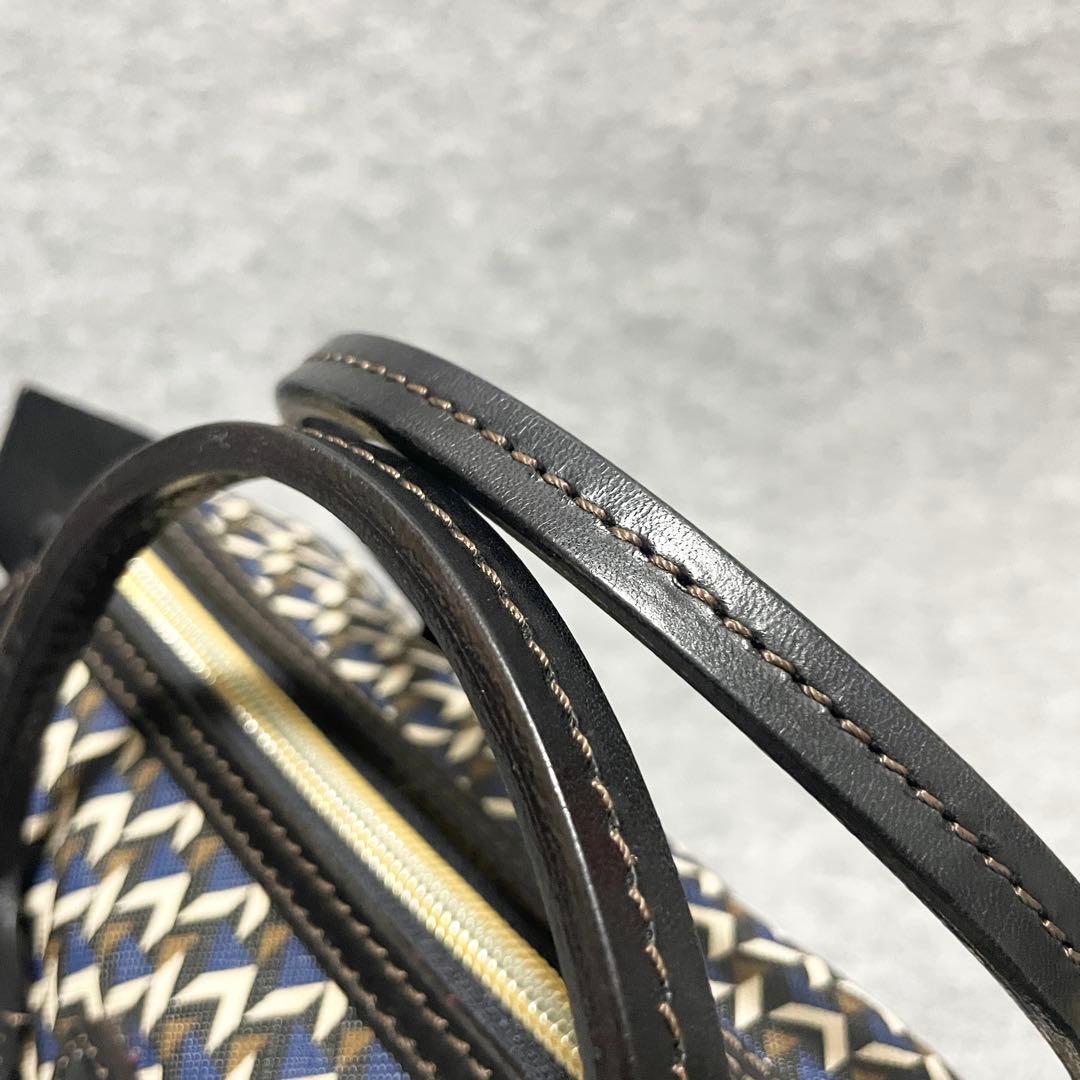 【専用】　ロベルタピエリ　ミニボストン　2way PVC × レザー　黒