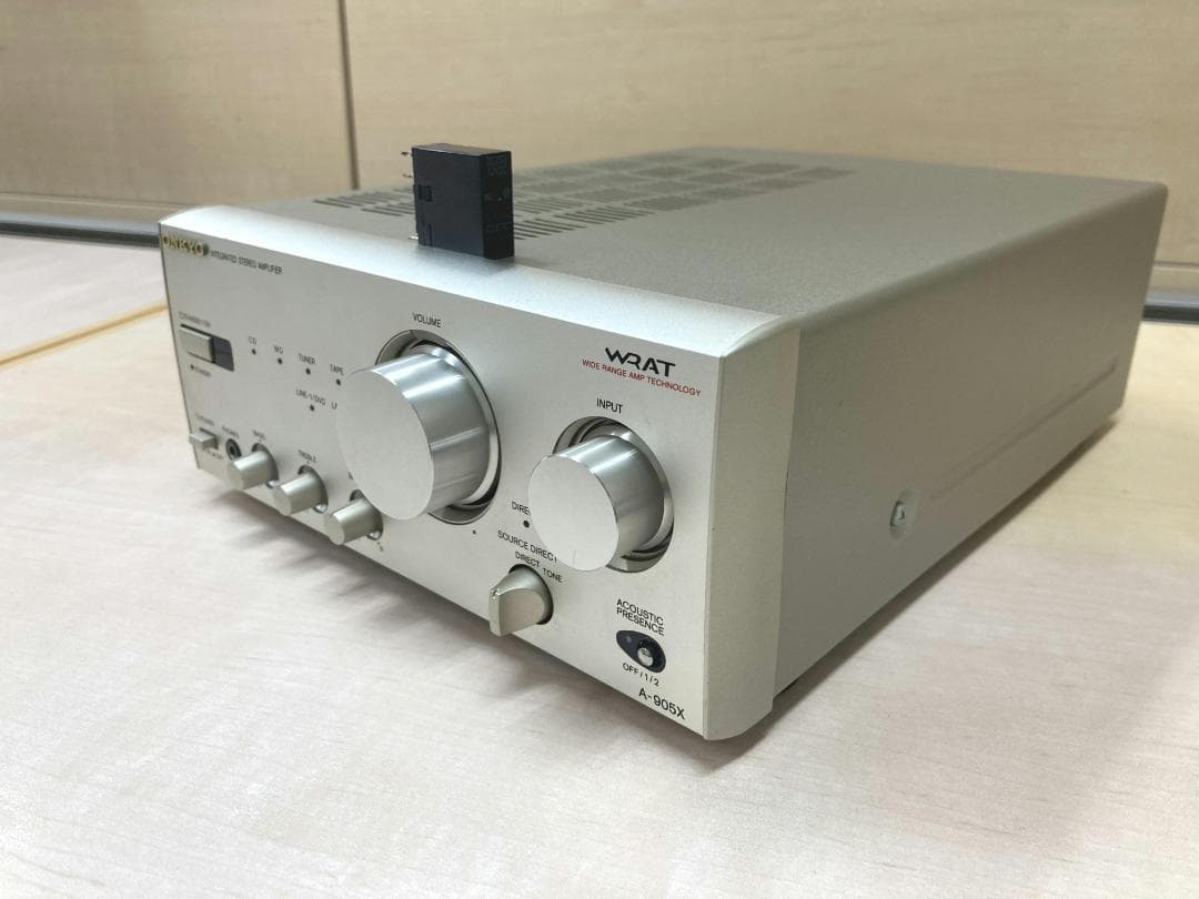 ★整備済み★ONKYO　A-905X　SPリレー交換済み　動作良好　上美品③